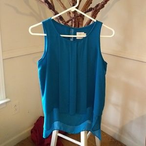 🤑OFFERS ONLY✌️ Anthropologie Blue Blouse